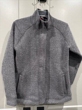 Outdoor Research Fleece Jacket Wool BlendFull Zip Gray Men's Medium